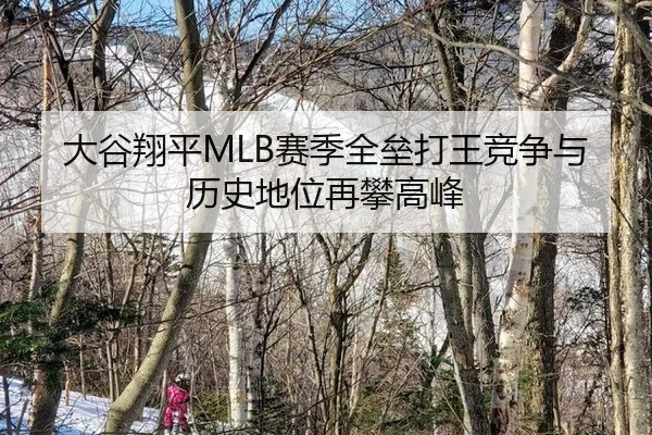 大谷翔平MLB赛季全垒打王竞争与历史地位再攀高峰